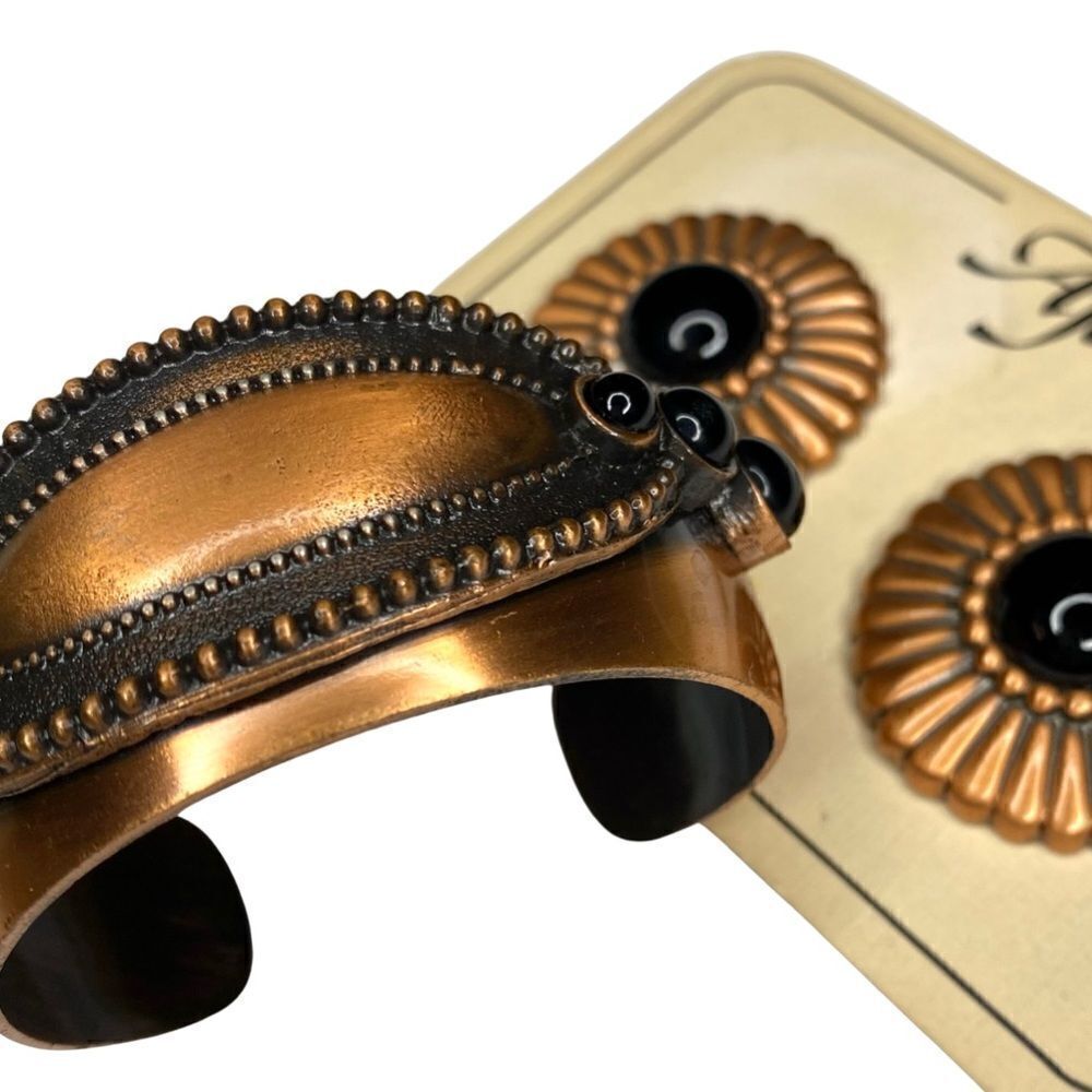 Epic True Vintage 1970s Bohemian Statement Set Cu… - image 3